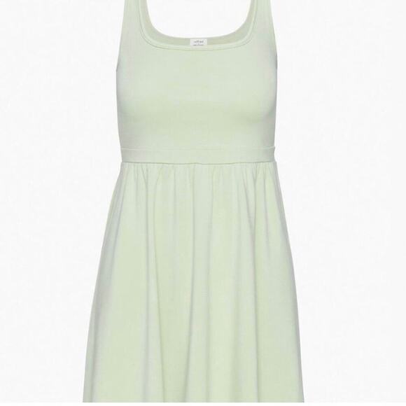 NWT Aritza Wilfred Free Market Mini Dress Sage Green Size XL - Picture 1 of 8